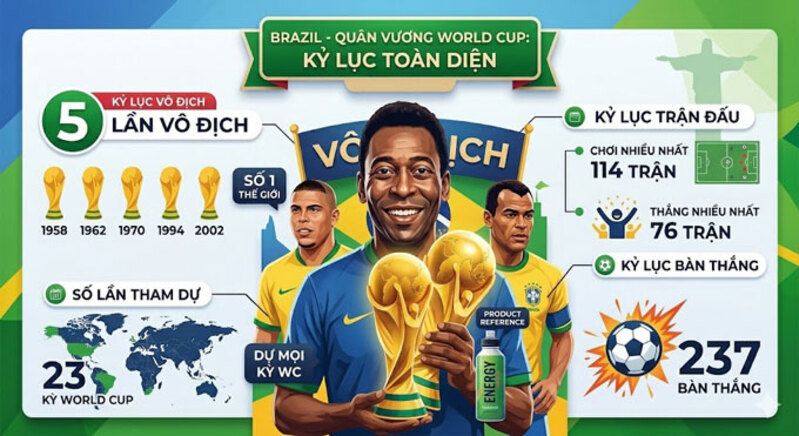 Những kỷ lục World Cup luôn thu hút truyền thông và tạo tranh luận giữa nhiều thế hệ người hâm mộ. 