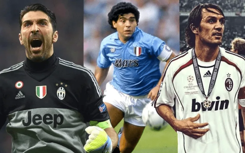 Các huyền thoại thế giới thời kỳ Serie A được mệnh danh là giải Ngoại hạng thu nhỏ.