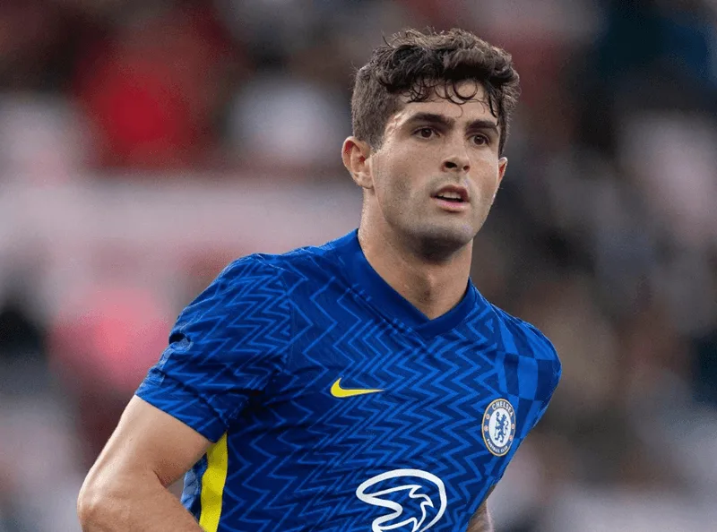 Christian Pulisic thi đấu cho Chelsea tại Champions League.